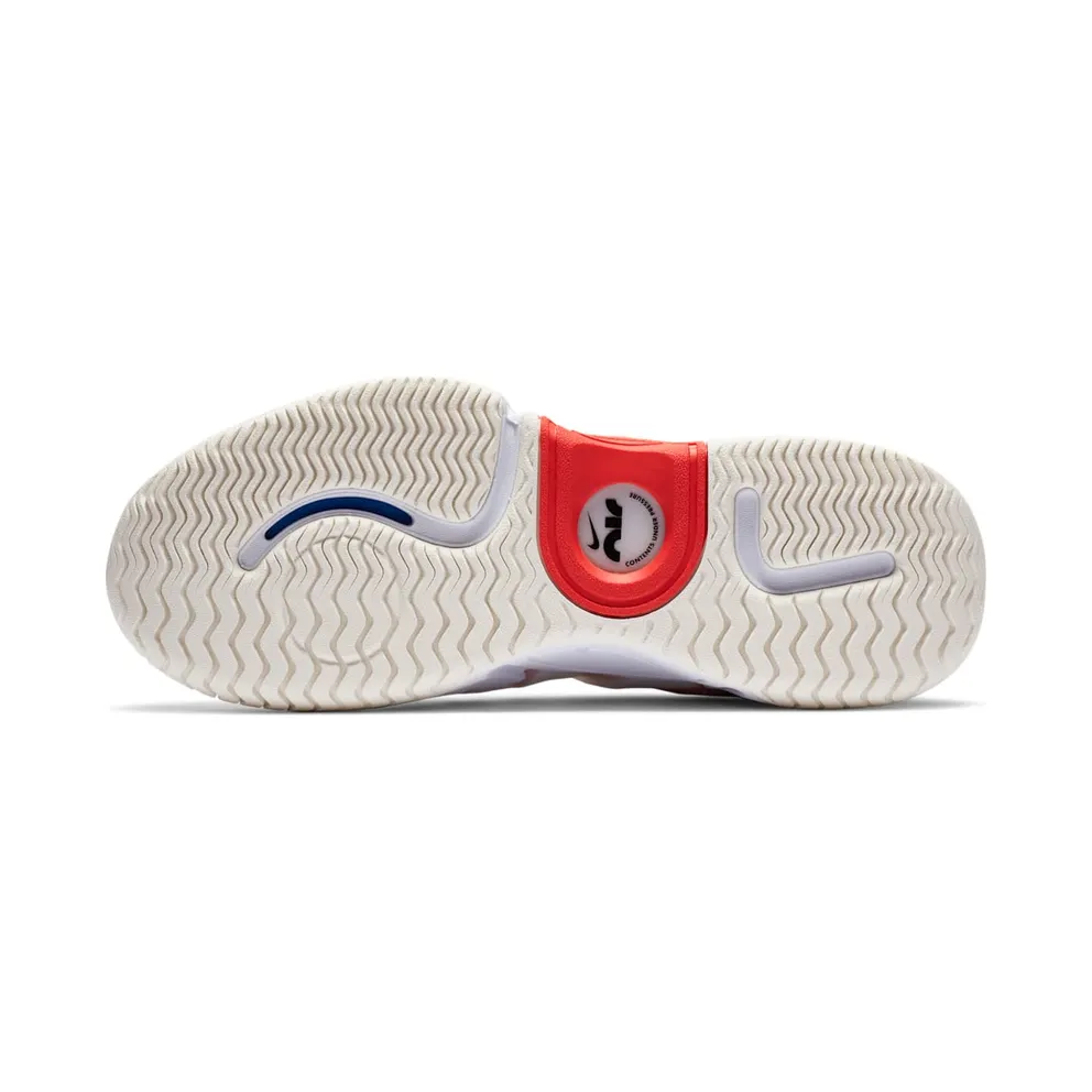 Nike Court Air Zoom GP Turbo White Racer Blue Light Crimson (W) White/Racer Blue-Light Crimson-Black (CK7580-100)