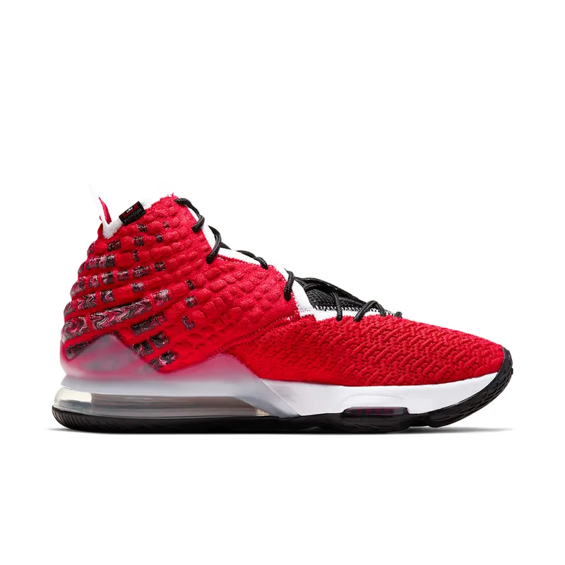 Nike Lebron 17 University Red Black University Red/Black-White (BQ3177-601)