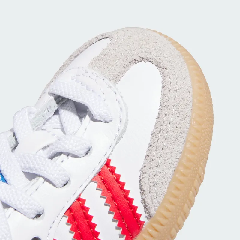 adidas Samba OG Cloud White Collegiate Red Gum (JI4467)