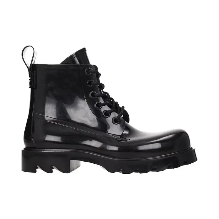 Bottega Veneta Stride Lace Up Ankle Boot Black (676884V1AJ01000)