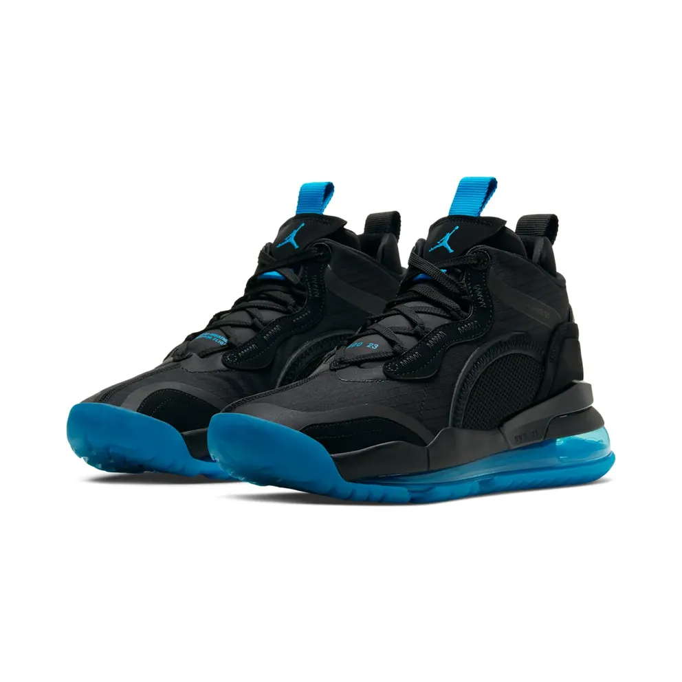 Jordan Aerospace 720 Black Blue Fury Black/Blue Fury-Reflective Silver (BV5502-004)