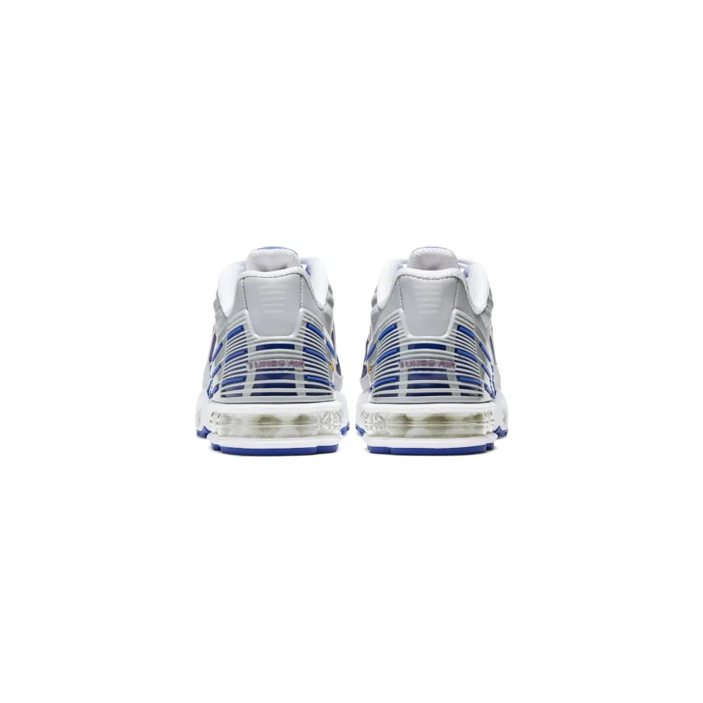 Nike Air Max Plus 3 Light Smoke Grey (GS) Light Smoke Grey/Purple Nebula/Hyper Blue (CD6871-006)