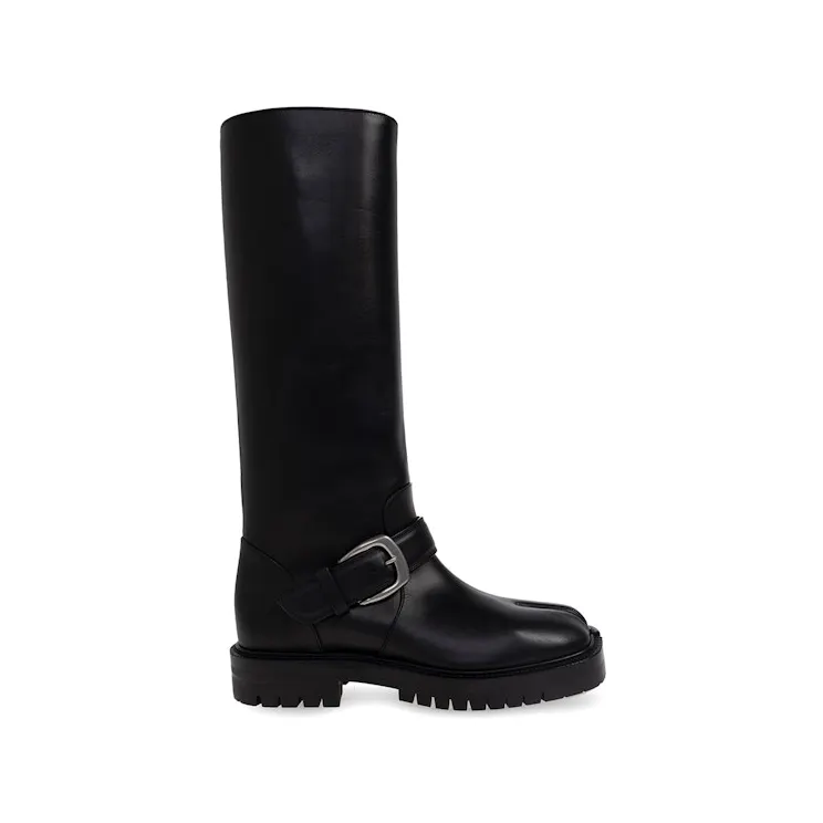 Maison Margiela Tabi County Knee Boot Black (S58WW0162 P3292 H8396)