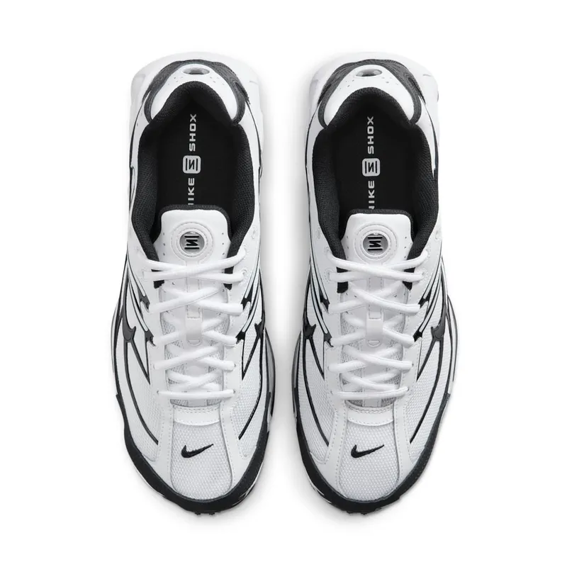 Nike Shox White/White/Black/Black (IO4296-100)
