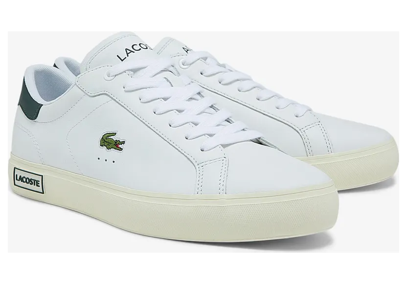 Lacoste Herren-Sneakers POWERCOURT Weiss (41SMA0031-1R5)