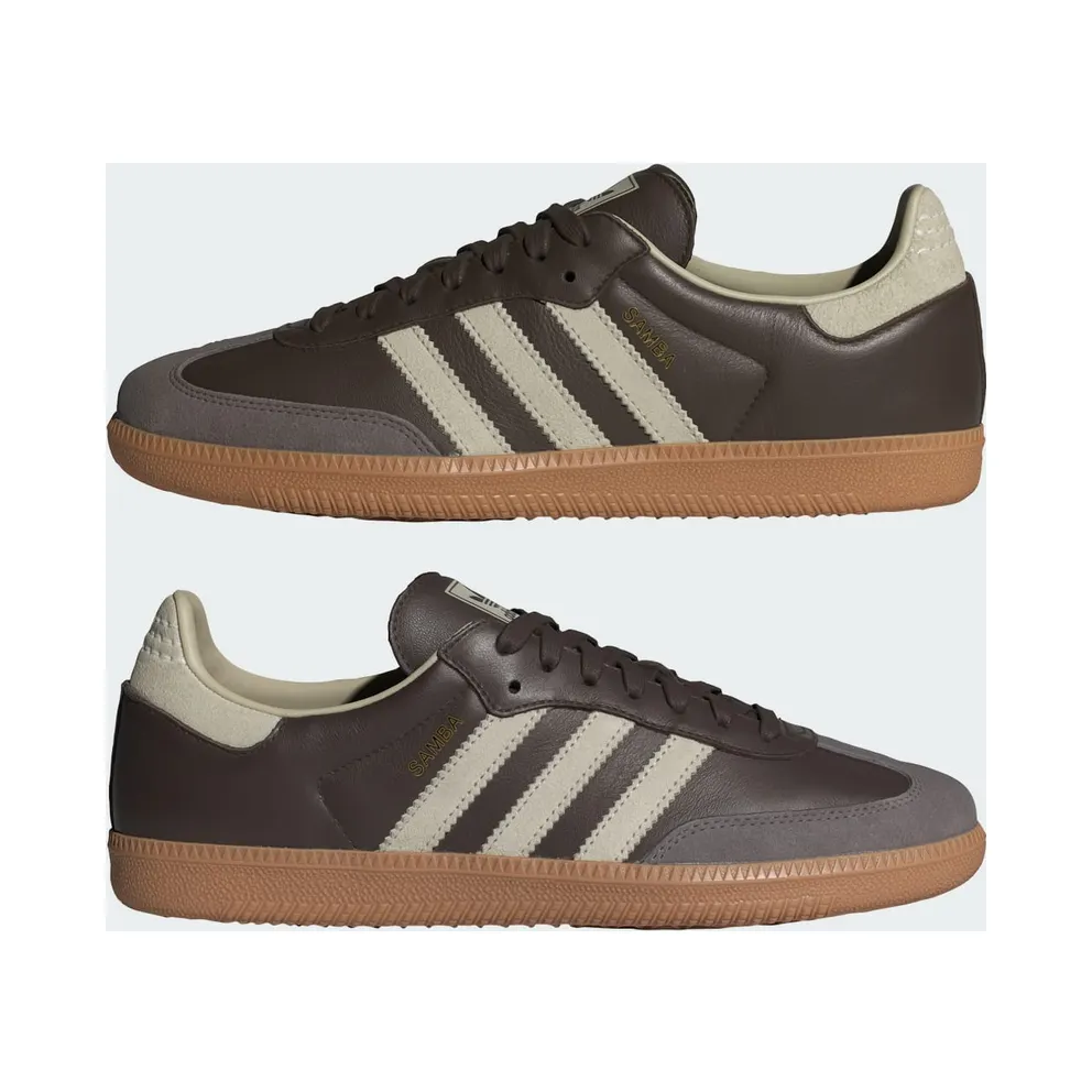 Adidas Samba OG Brown / Putty Grey / Gold Metallic (ID1481)