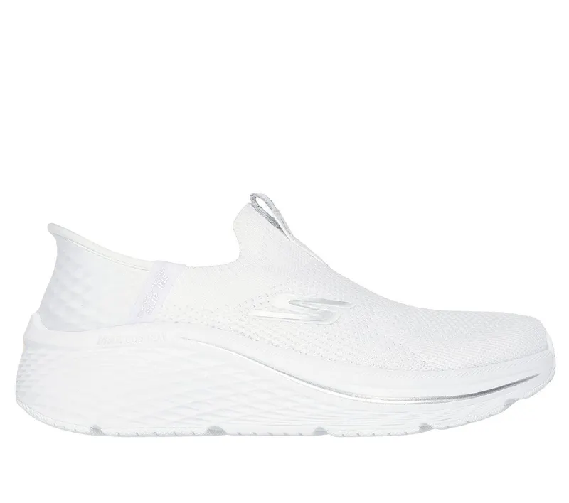 Skechers Slip-ins: Max Cushioning Elite 2.0 Sneaker White/Silver
