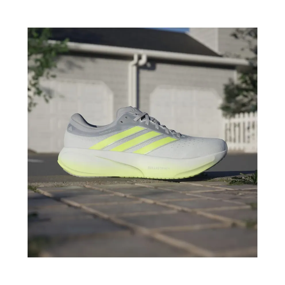 Adidas Supernova Rise 3 Running Shoes Halo Silver / Solar Yellow / Cloud White (KK1206)
