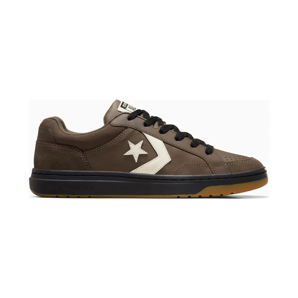 Converse Pro Blaze Classic Leather & Suede Engine Smoke/Black/Egret (A11646C)