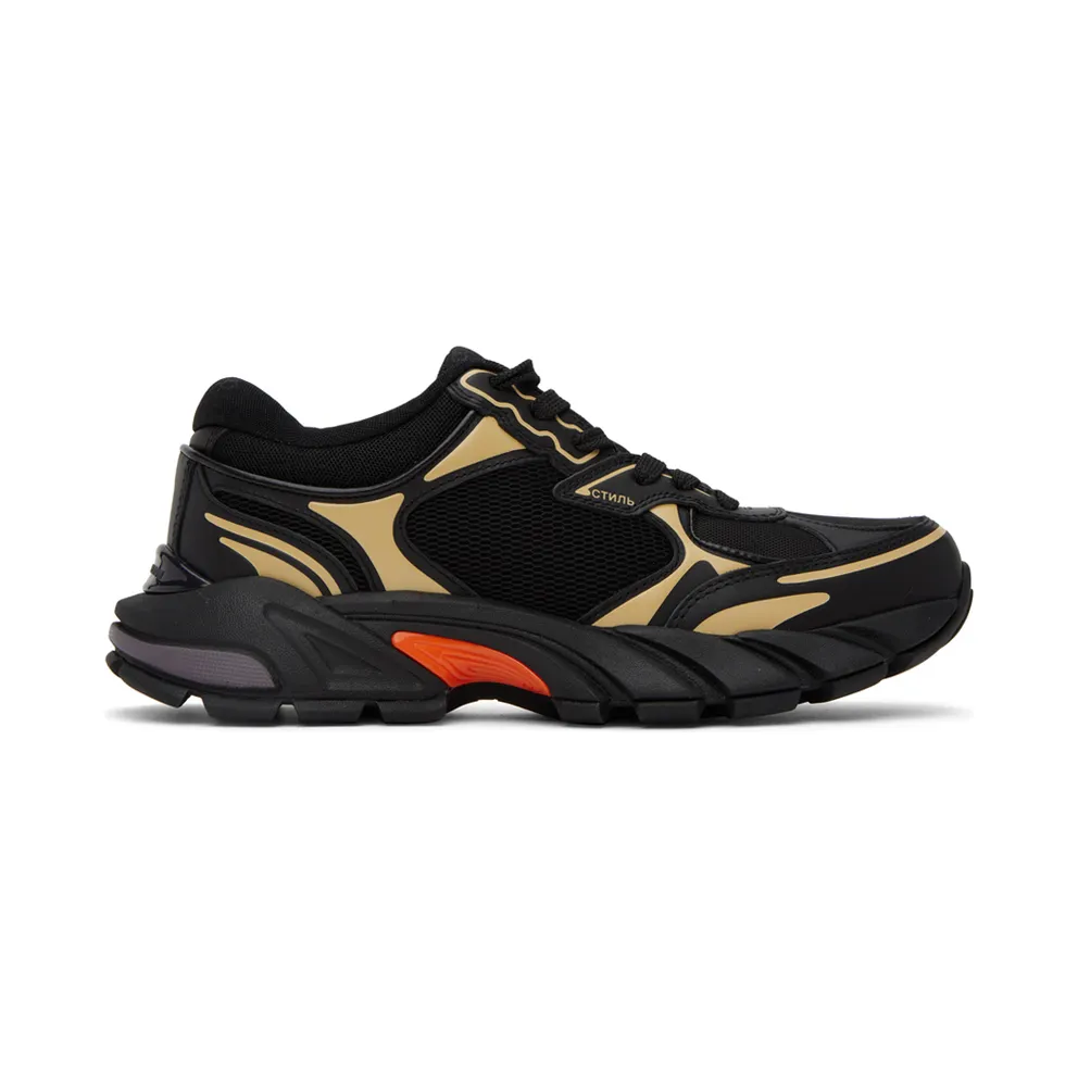 Heron Preston Black & Beige Block Stepper Sneakers (HMIA027F22FAB0011061)