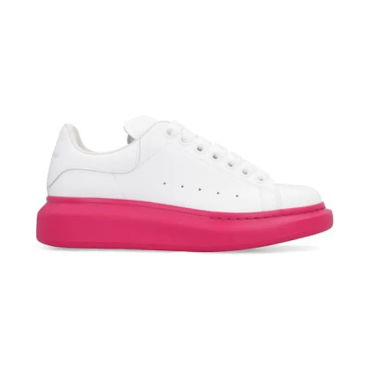 Alexander McQueen Oversized White Pink Sole (553770WHTQ49388)