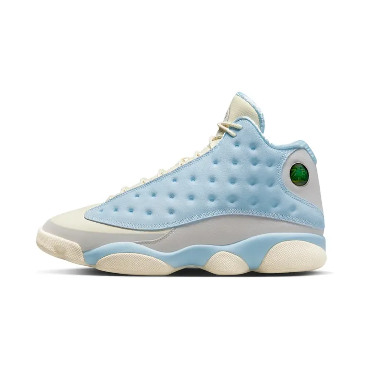 Air Jordan 13 Retro SoleFly – I’d Rather Be Fishing “Muslin / Light Smoke Grey / Gum Light Brown / Celestine Blue” (DX5763-100)