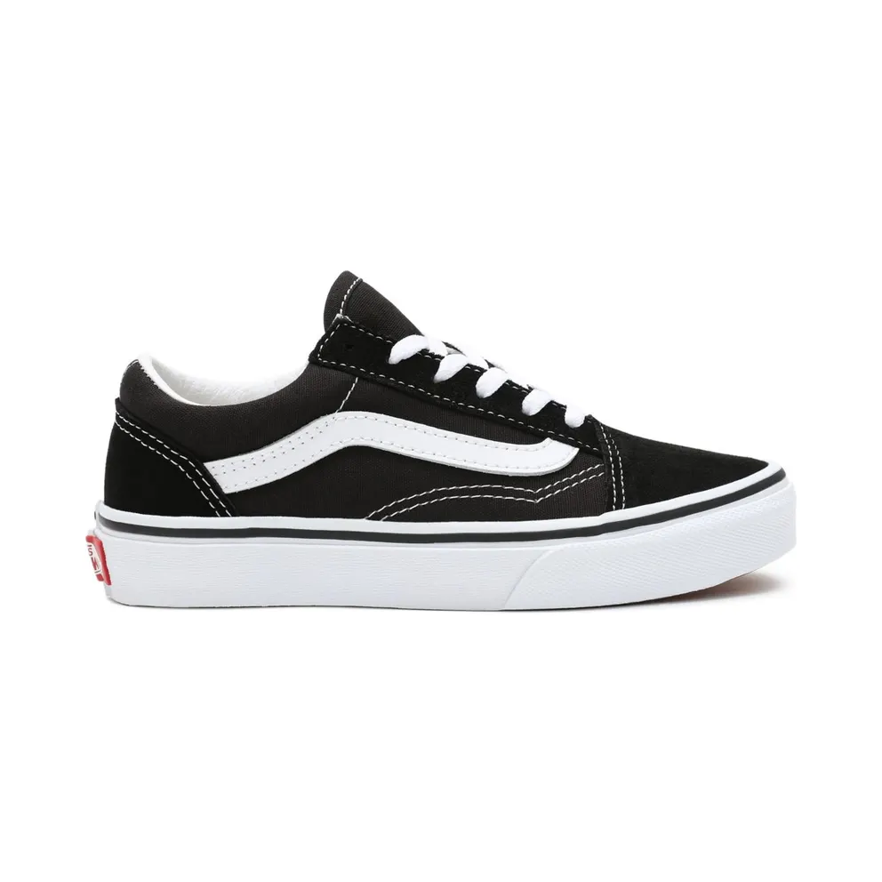 Vans Old Skool Black White (PS) Black/White (VN000W9T6BT)