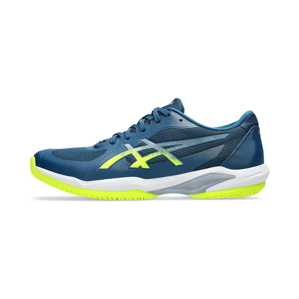 ASICS Solution Swift FF 2 Clay Mako Blue Safety Yellow (1041A466-400)