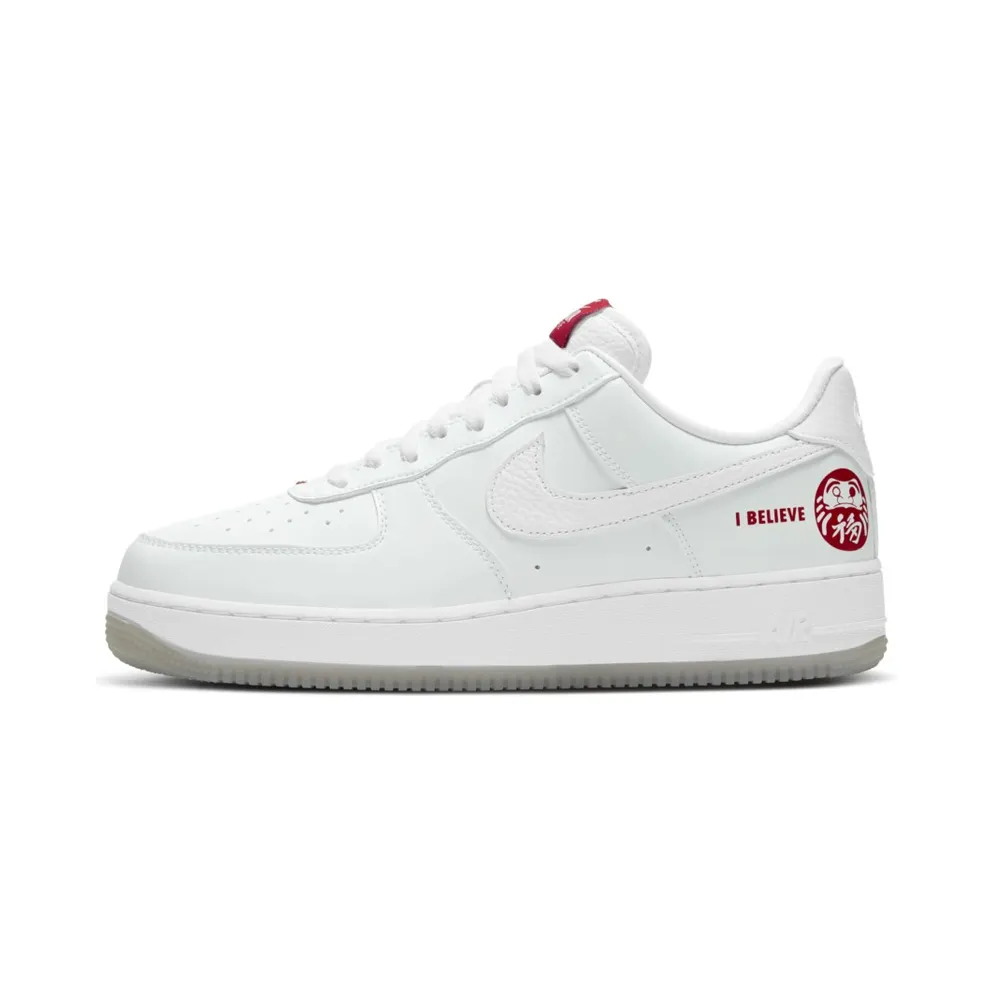 Nike Air Force 1 Low Daruma I Believe White/White/Red (DD9941-100)