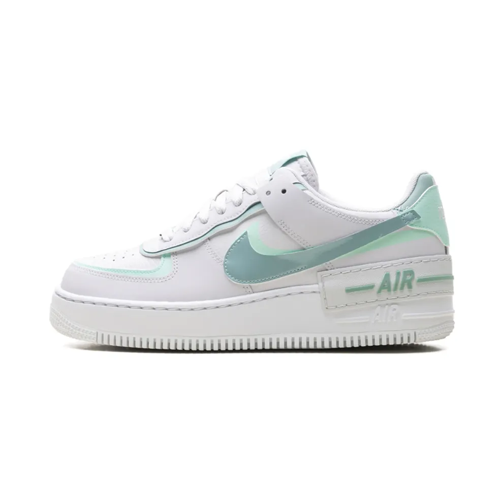 Nike Air Force 1 Shadow Low “Vast Grey/Cannon Mint Foam” (CI0919-005)