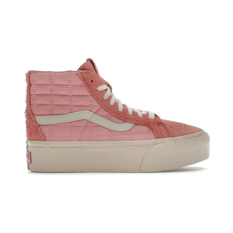 Vans Vault Sk8-Hi Reissue Platform LX Joe Freshgoods Chocolate Valley Resort Coral Pink (VN0007PWZEE1)