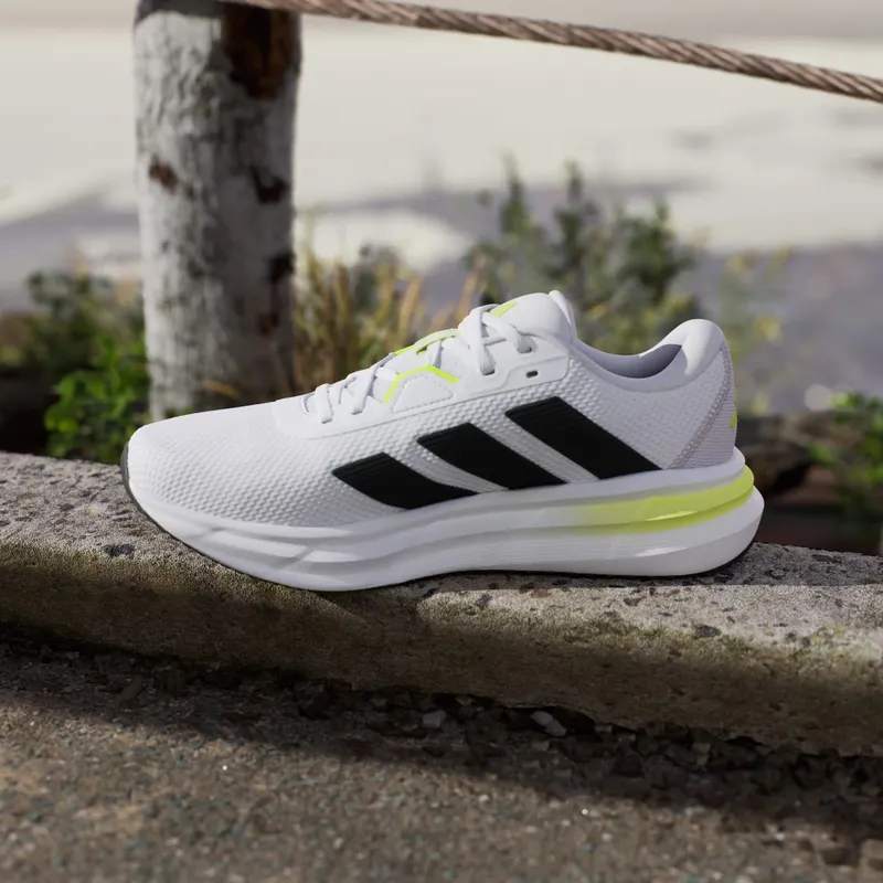 Adidas Galaxy 7 Running Shoes Cloud White / Core Black / Solar Slime (JP6600)