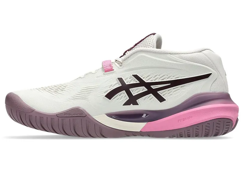 ASICS GEL-RESOLUTION X “Soft Oat / Dark Aubergine” (1042A279-250)
