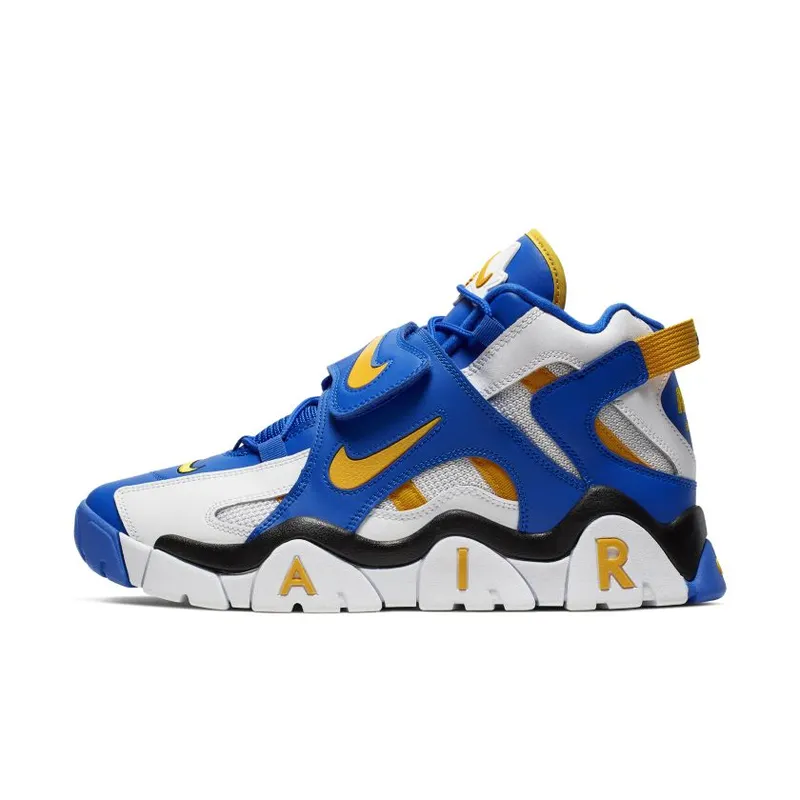 Nike Air Barrage Mid Rams White/Laser Orange-Racer Blue-Black (AT7847-100)