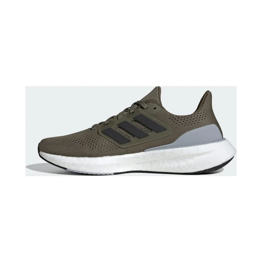 adidas Pureboost 23 Olive Strata Core Black Halo Silver (IF1548)