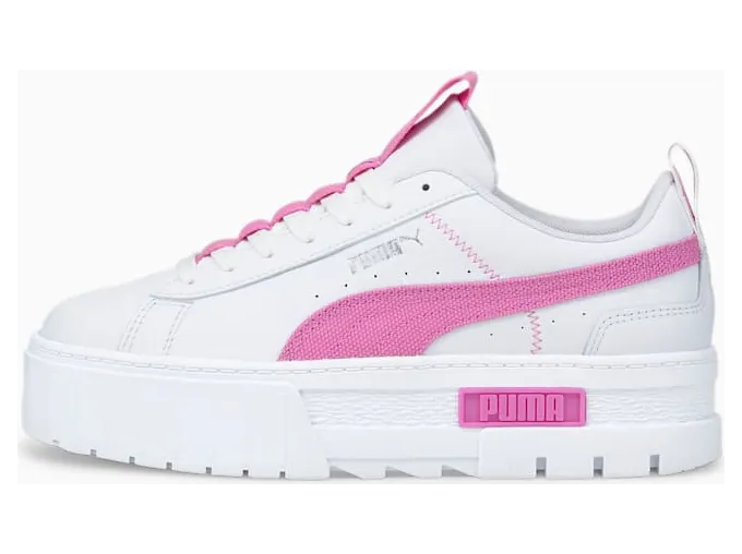 Puma Mayze Lace White Opera Mauve (384007-01)