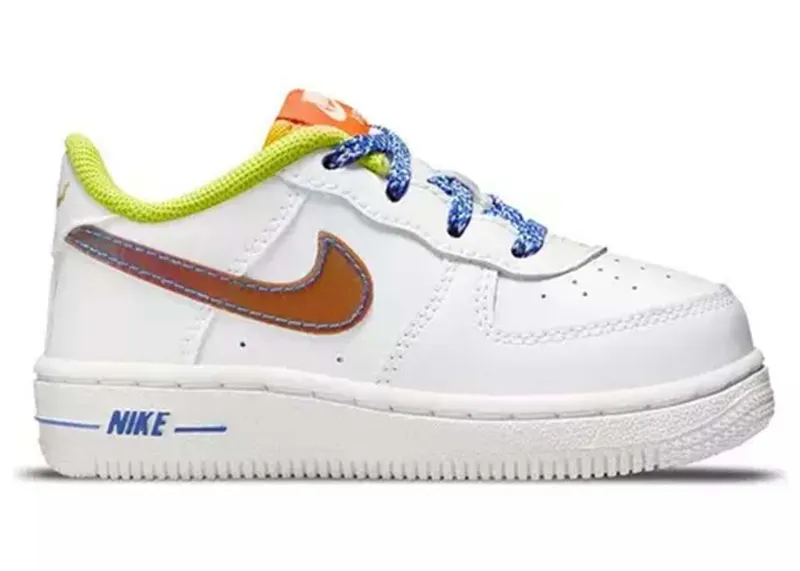 Nike Air Force 1 Low LV8 White Multi (TD) (DQ7769-100)