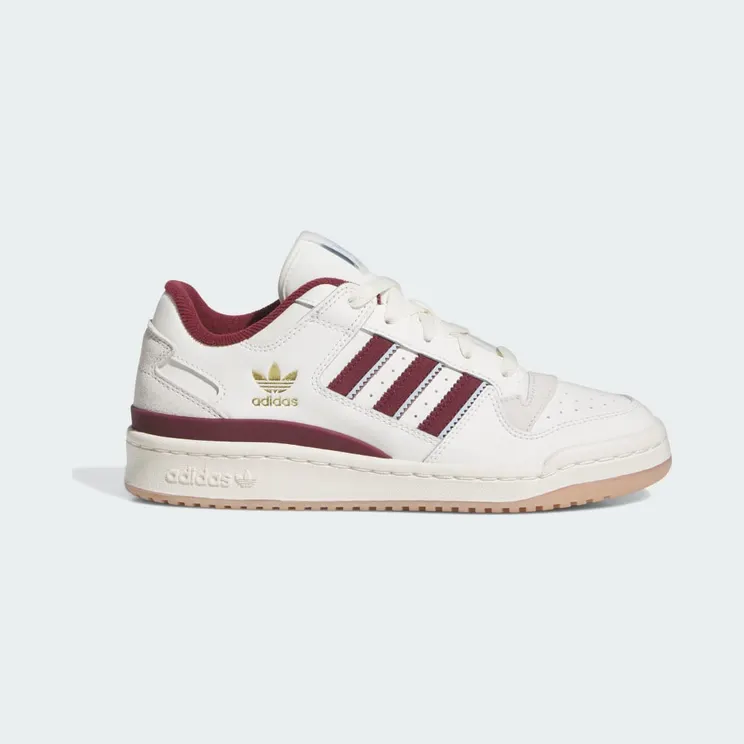 adidas Forum Low CL Shoes Cloud White / Shadow Red / Cream White (IG3965)