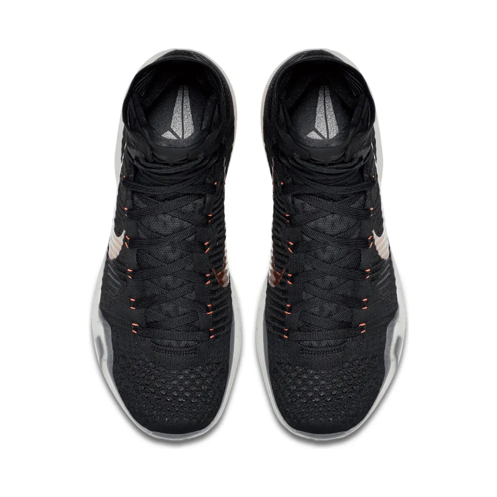 Nike Kobe 10 Elite Elite High Rose Gold Pack Black/White-Hot Lava-Metallic Red Bronze (718763-091)