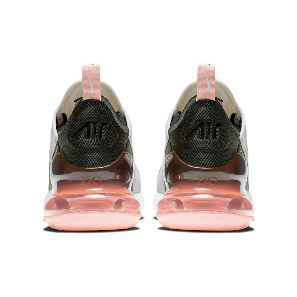 Nike Air Max 270 Platinum Coral (GS) Platinum Tint/Black-White-Bleached Coral (943346-005)
