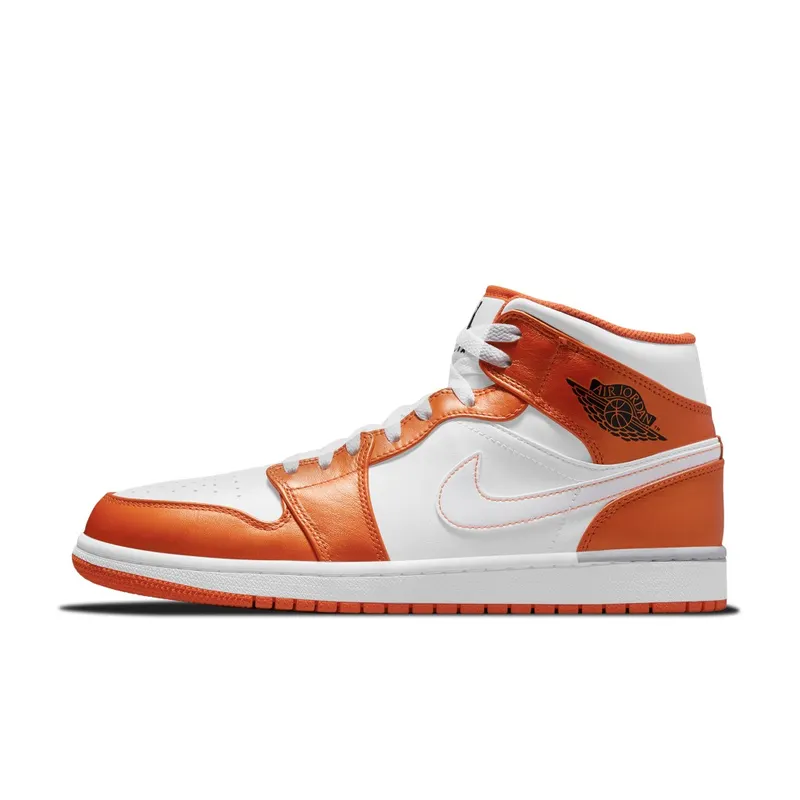 Jordan 1 Mid Metallic Orange (GS) (DM3531-800)
