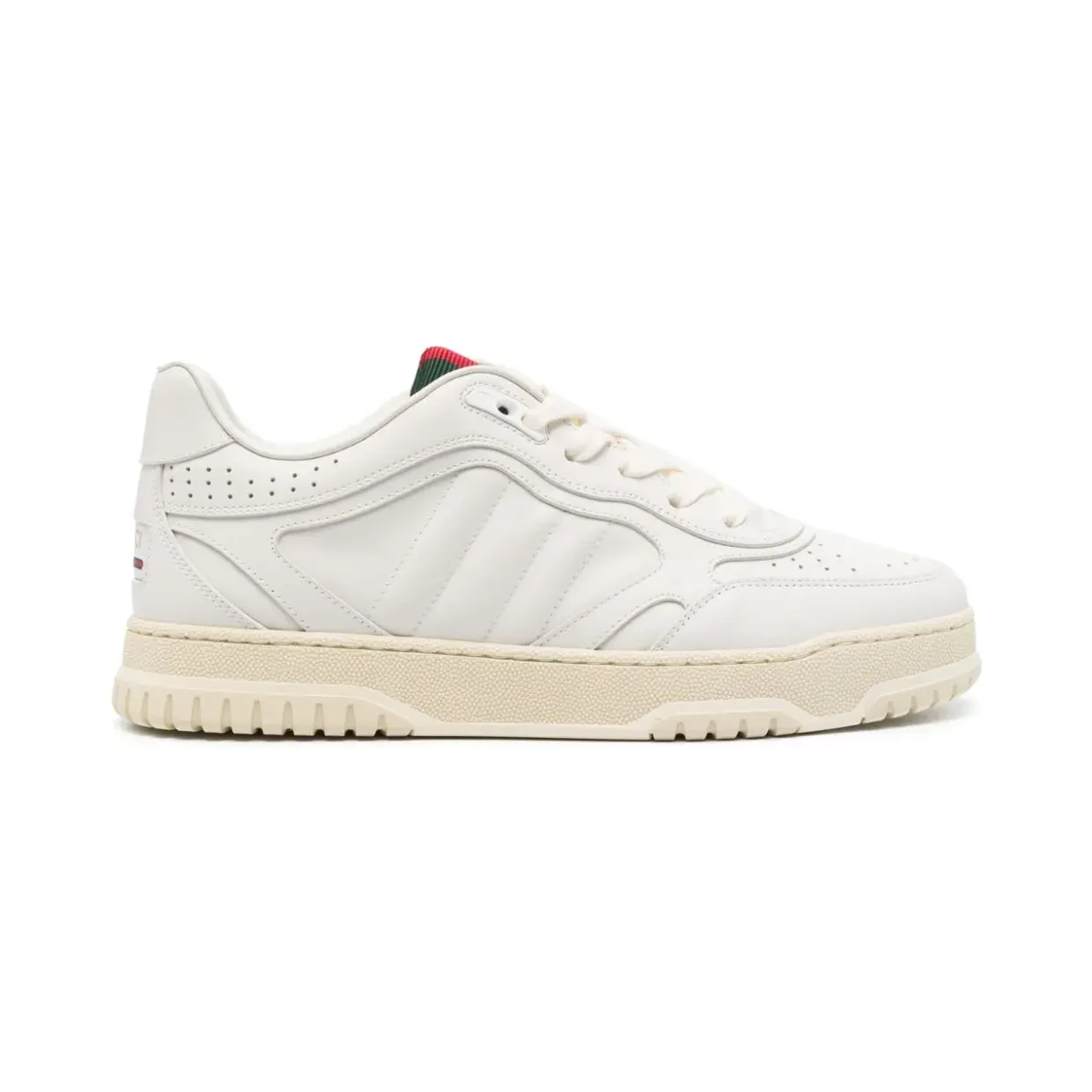 Gucci Re-Web leren “White” (786186AADJ9)