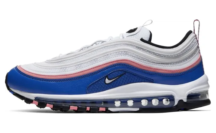 Nike Air Max 97 White Game Royal Pink Gaze