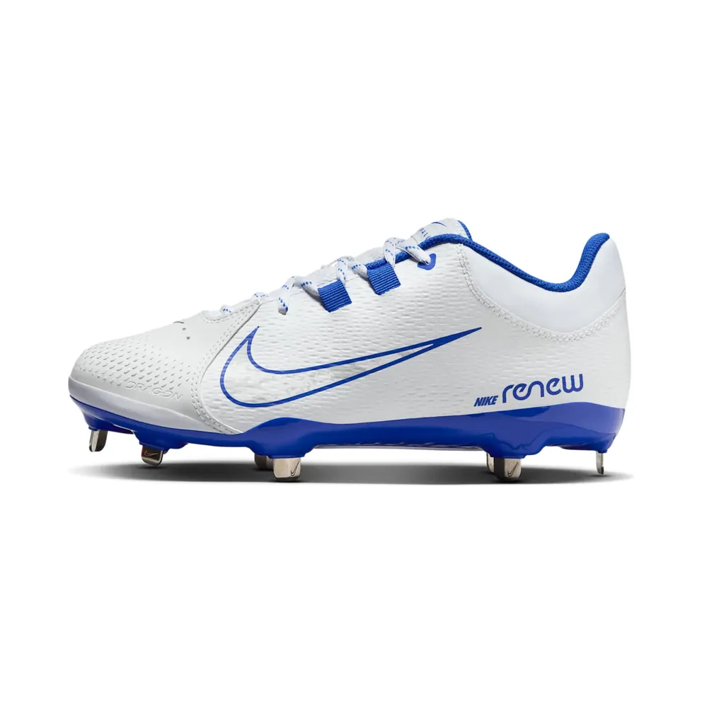 Nike Hyperdiamond 4 Pro White Hyper Royal Wolf Grey (FZ0922-103)