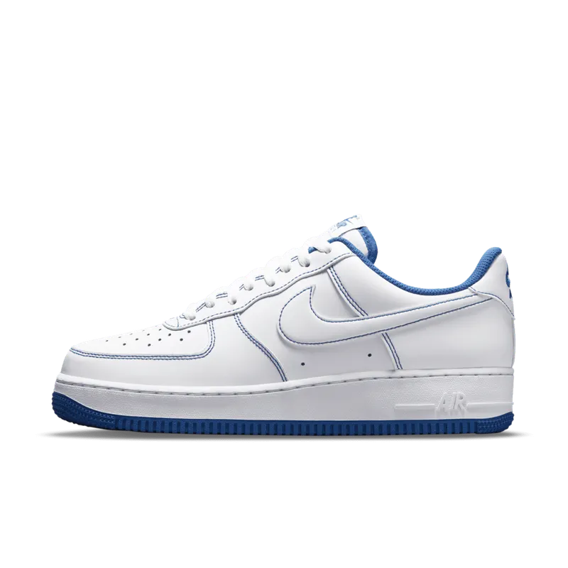 Nike Air Force 1 Low 07 White Game Royal (CV1724-101)