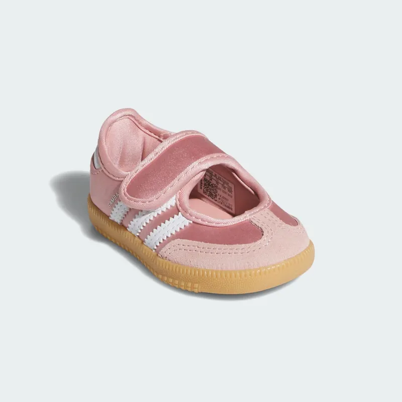 Adidas SAMBA JANE Shoes Wonder Mauve / Cloud White / Gum (KJ9992)