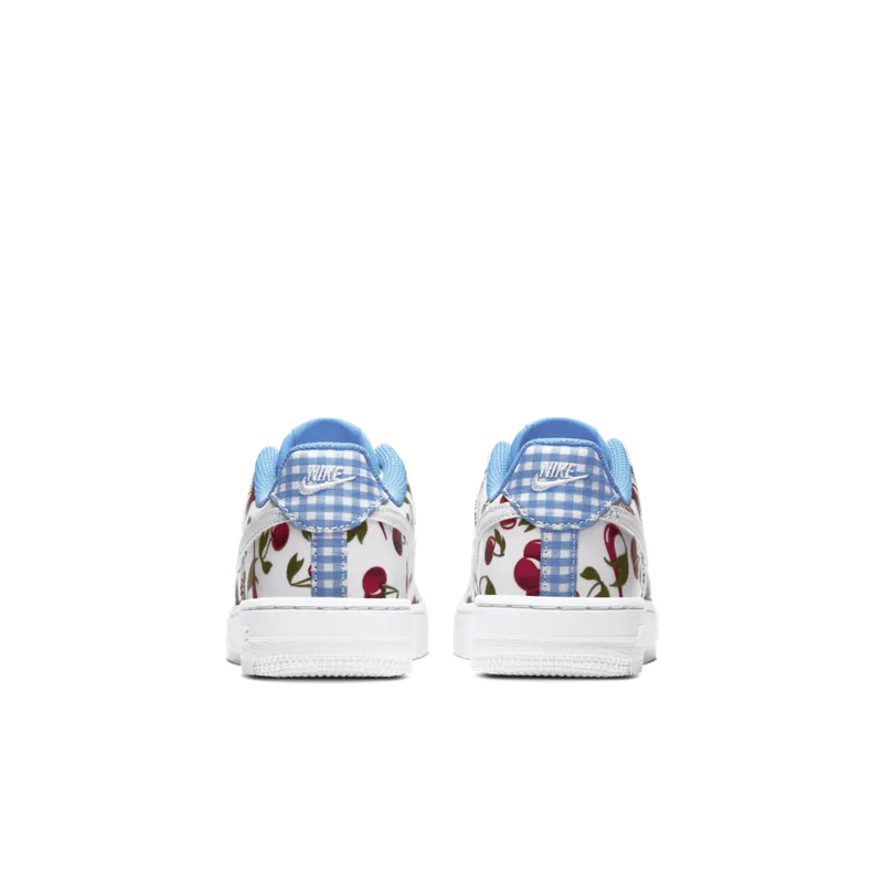 Nike Air Force 1 Low Cherries (PS) White/University Blue-Track Red-White (CJ4118-100)