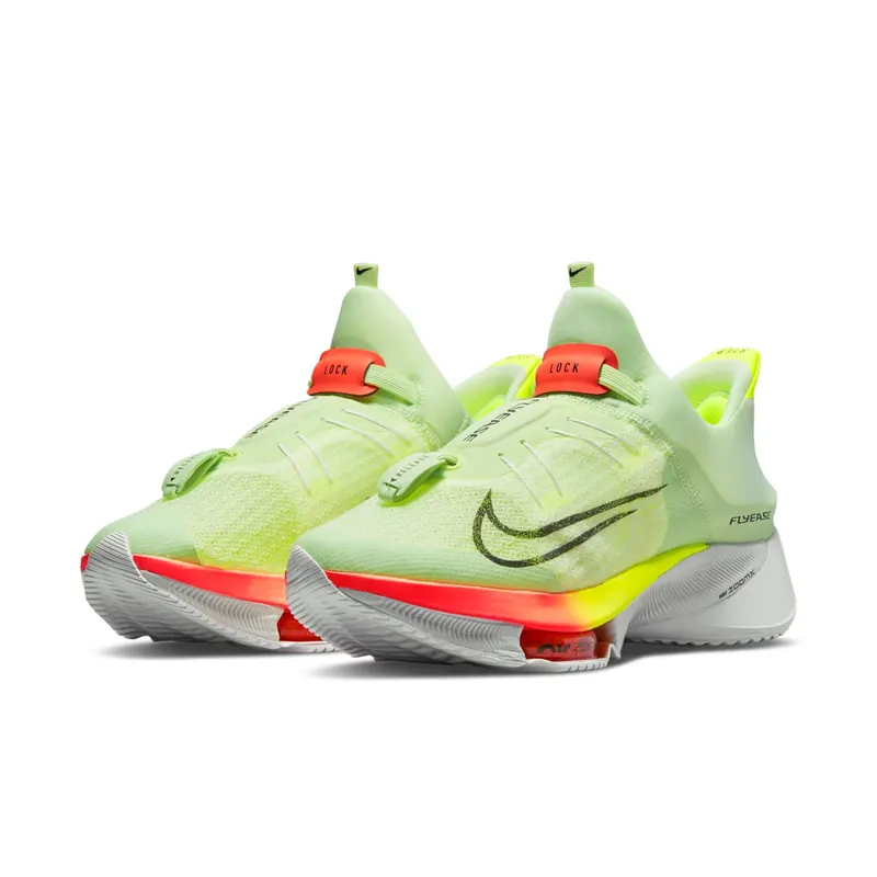 Nike Air Zoom Tempo NEXT% FlyEase Easy On/Off Road Running Yellow (CV1889-700)