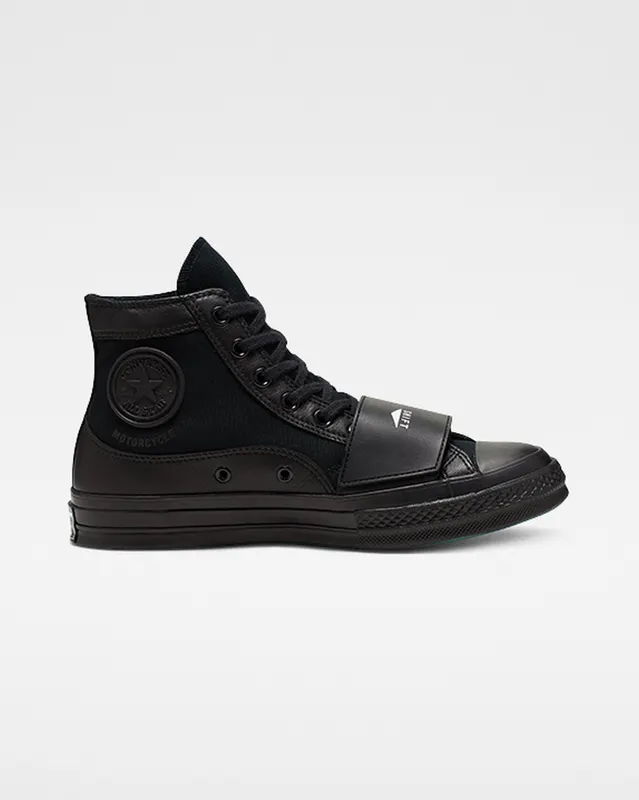 Converse Chuck Taylor All-Star 70s Hi Neighborhood Motorcycle Black/Black (165603C)