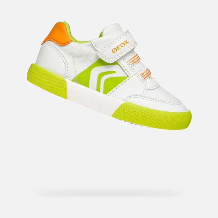 Geox Gisli “White / Fluo Green” (B551NA05410C0551)