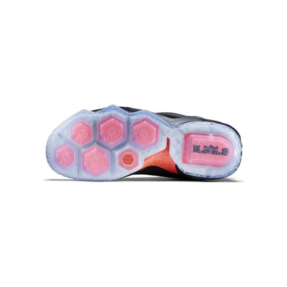 Nike LeBron 12 Elite Rose Gold Black/White/Hot Lava (724559-091)