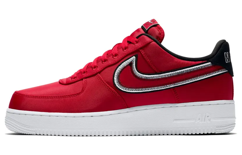 Nike Air Force 1 Low Reverse Stitch University Red