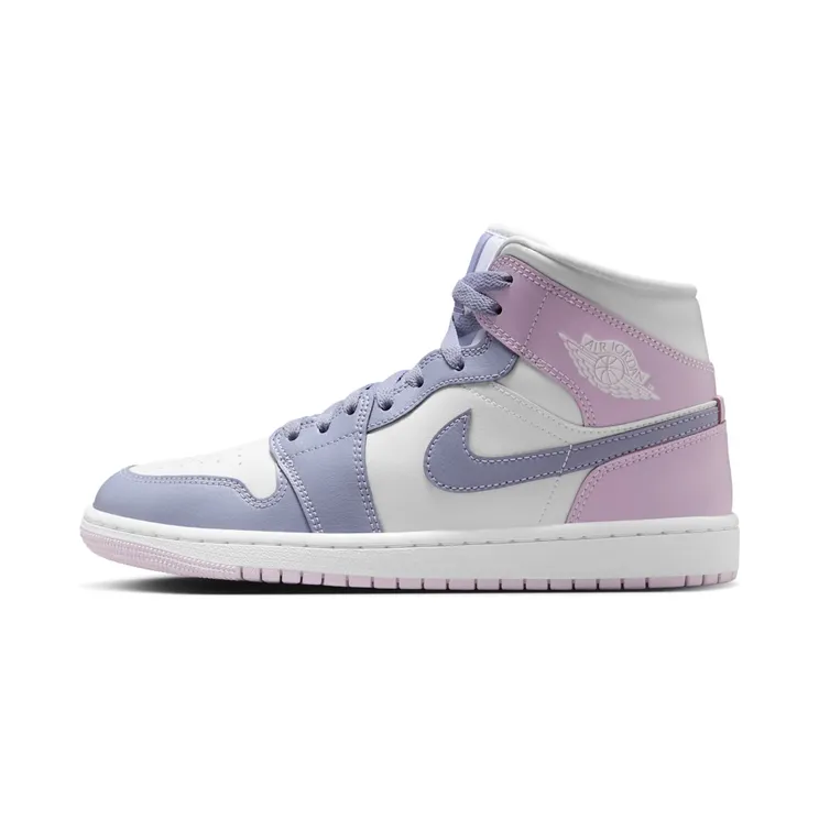 Jordan 1 Mid “Indigo Haze / White / Doll” (BQ6472-510)