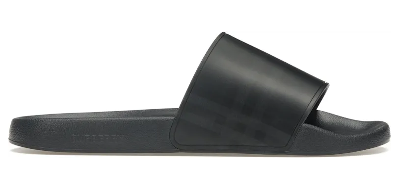 Burberry Embossed Logo Slides Dark Blue (80415031)