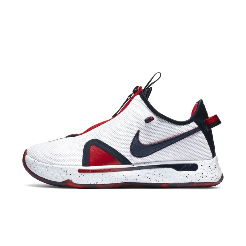 Nike PG 4 USA White/Obsidian-University Red (CD5079-101)