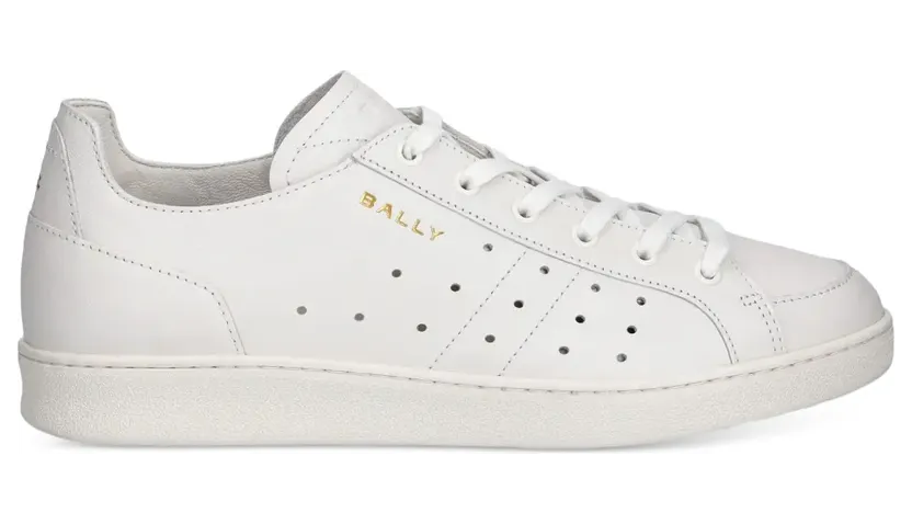 Bally Geperforeerde leren sneakers – Wit (MSK0CSVT005)