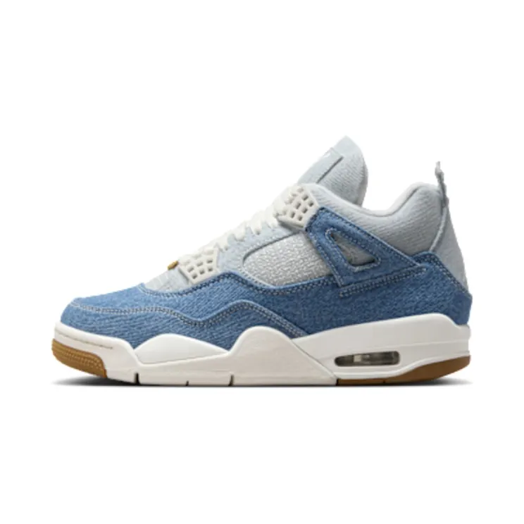 Air Jordan 4 Denim – “Sail / Gum Light Brown / Worn Blue” (IB6716-100)