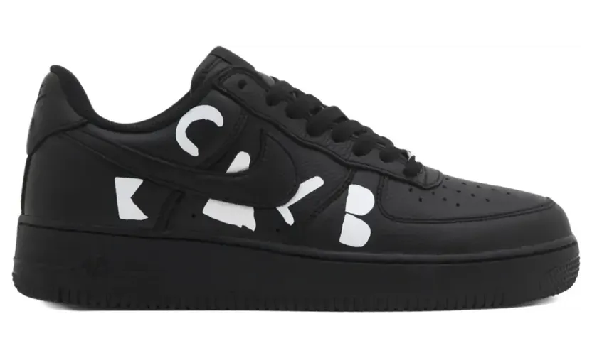 Comme Des Garçons x Nike Air Force 1 Low “Black” (10K101002)