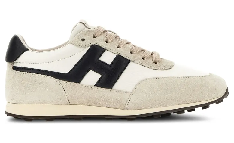 Hogan H699 Logo-patch “Neutrals/Black” (HXM6990GA00U WR891M)