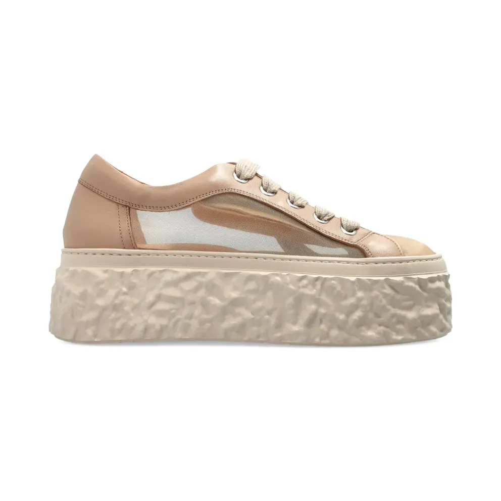 AGL with plateauzool and textuur – Beige (D776007PGK7882)